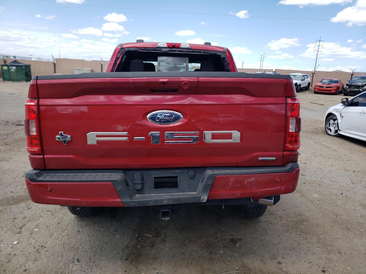 2022 FORD F150 SUPERCREW VIN:1FTFW1E86NKD90871