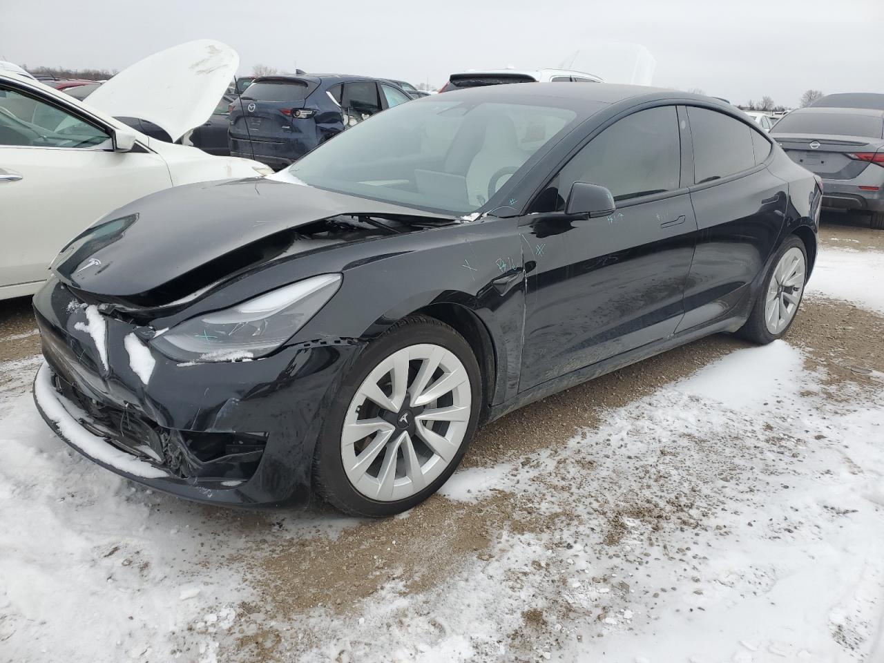 2022 TESLA MODEL 3  VIN:5YJ3E1EB5NF170961