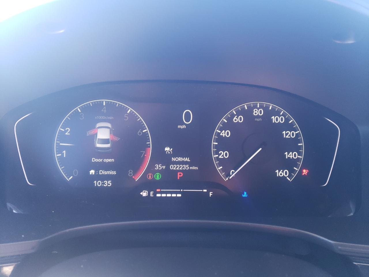2022 HONDA CIVIC SPORT VIN:2HGFE2F52NH610464