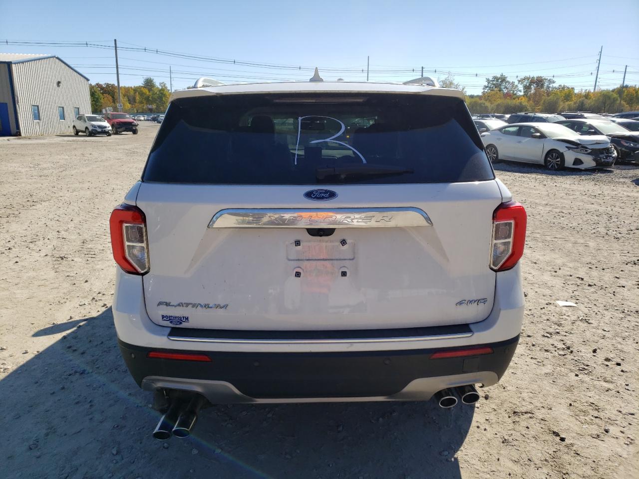 2022 FORD EXPLORER PLATINUM VIN:1FM5K8HC3NGA10772