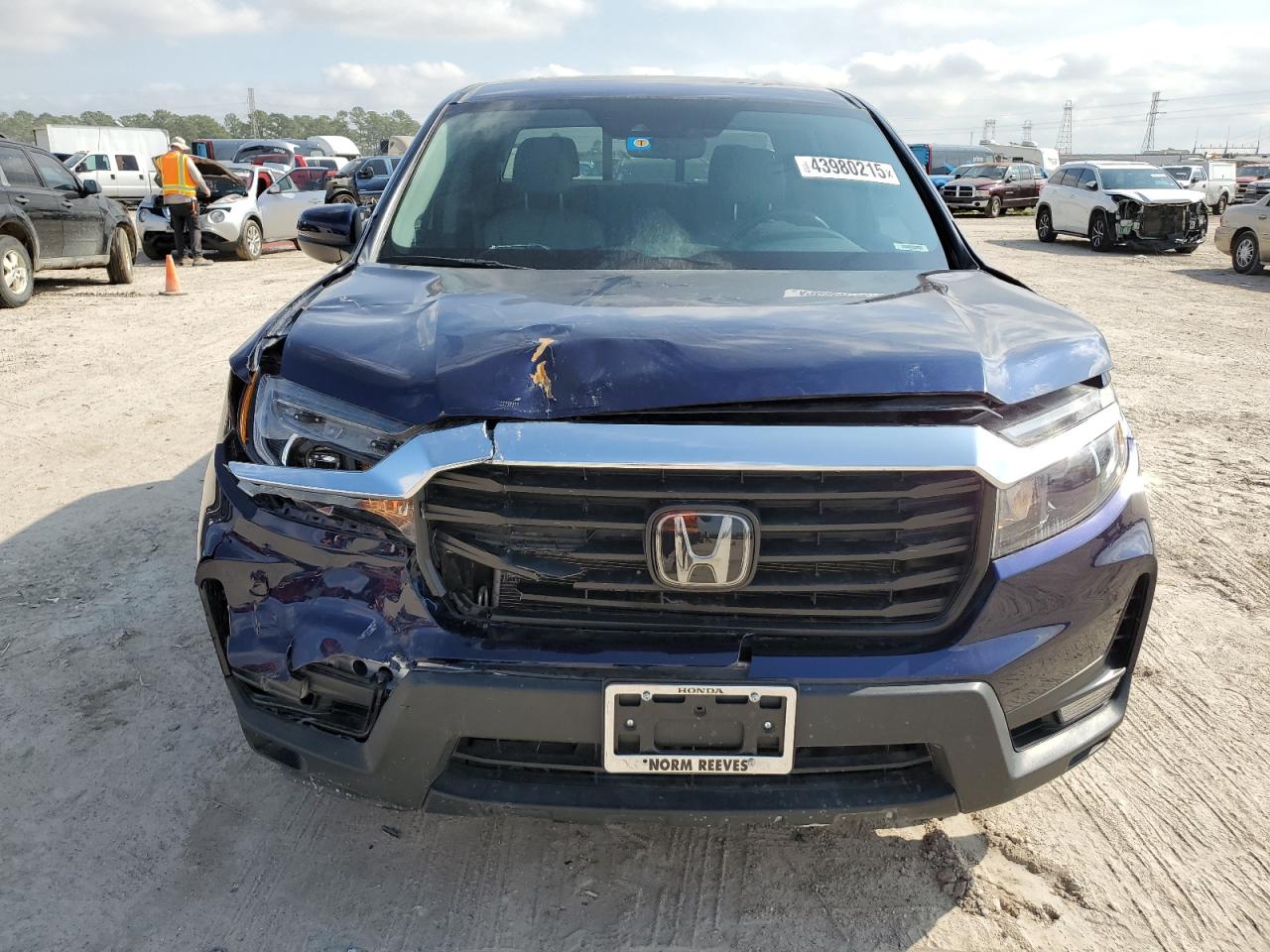 2023 HONDA RIDGELINE RTL VIN:5FPYK3F51PB012274