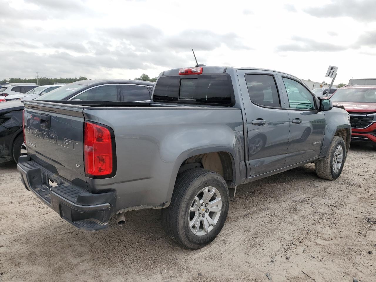 2022 CHEVROLET COLORADO LT VIN:1GCGSCEA7N1297331