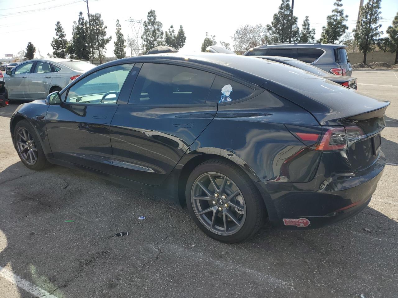 2022 TESLA MODEL 3  VIN:5YJ3E1EB8NF125934