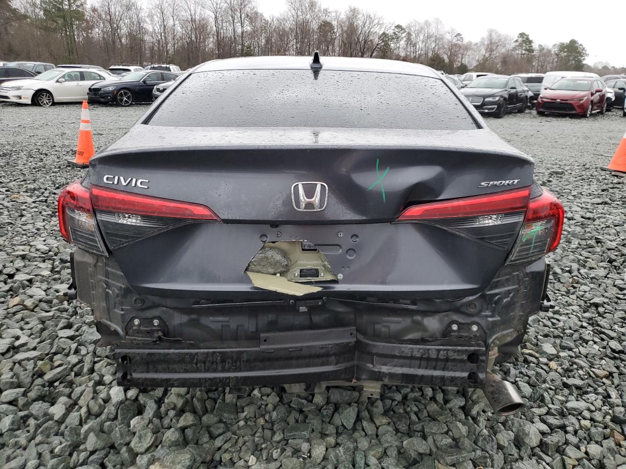 2022 HONDA CIVIC SPORT VIN:2HGFE2F59NH585112