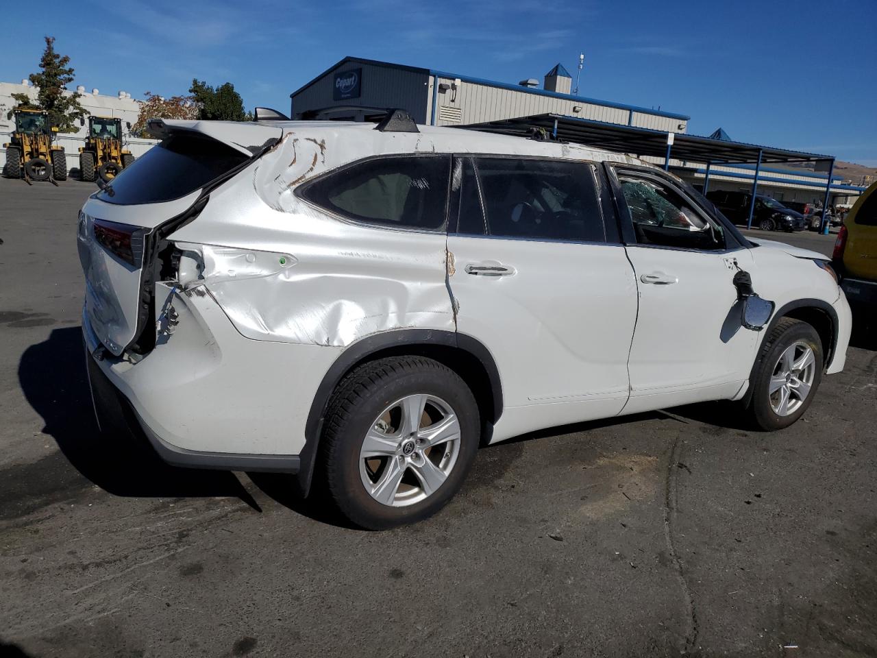 2022 TOYOTA HIGHLANDER L VIN:5TDBZRBH4NS245684