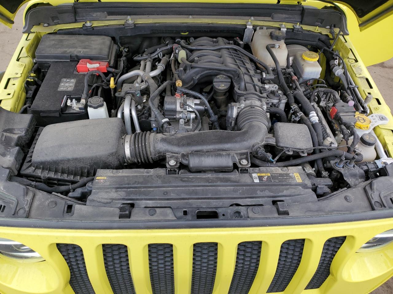 2022 JEEP WRANGLER UNLIMITED SPORT VIN:1C4HJXDG0NW204141