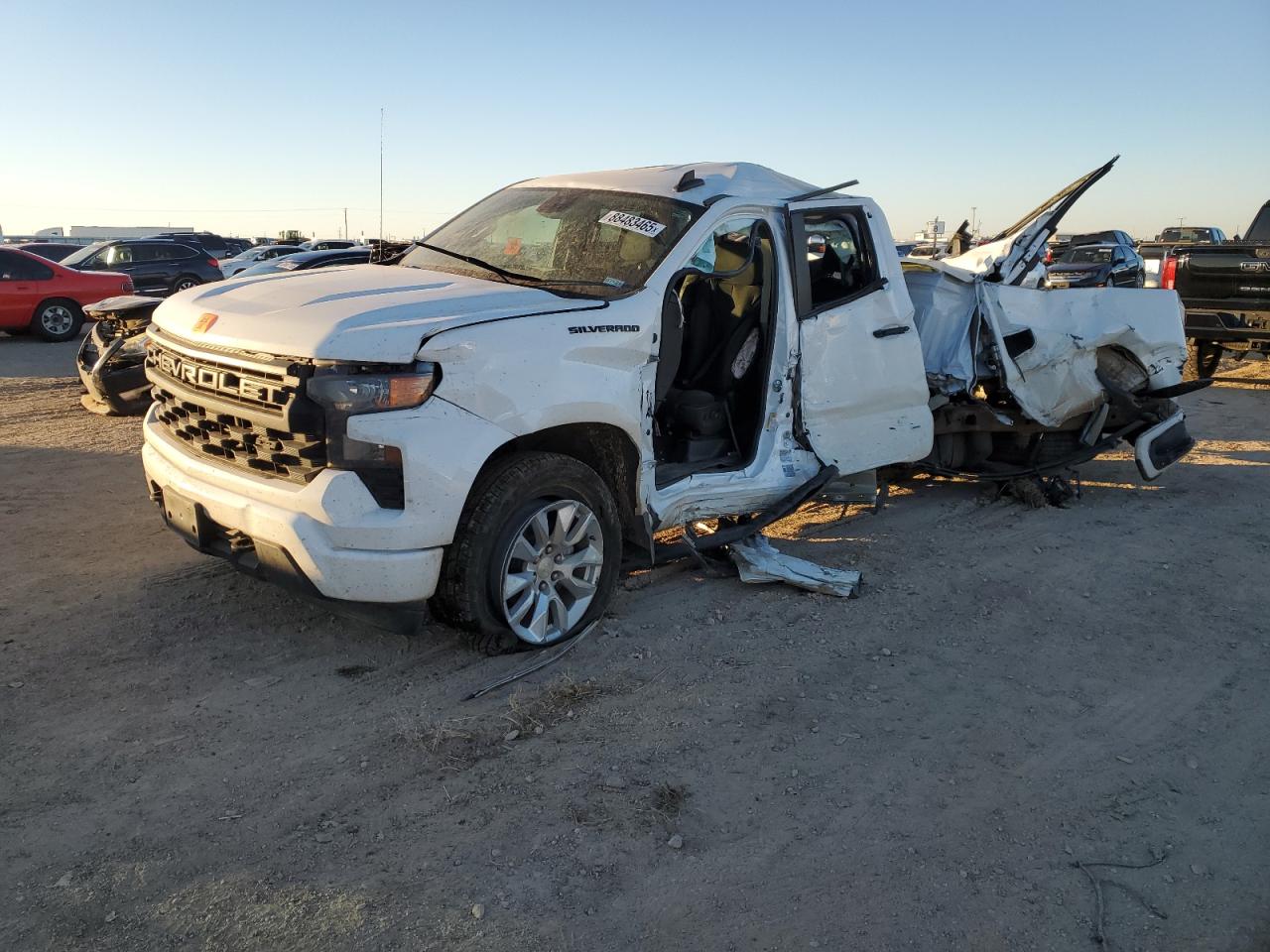 2022 CHEVROLET SILVERADO C1500 CUSTOM VIN:1GCRABEKXNZ572464