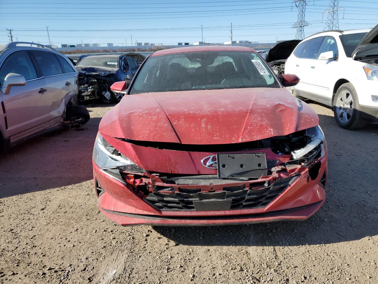 2023 HYUNDAI ELANTRA SEL VIN:1ZVBP8AM1B5128934