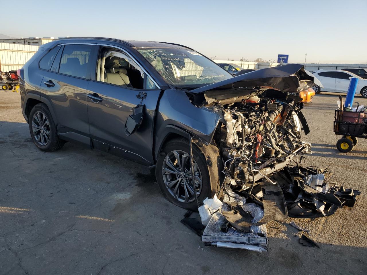 2022 TOYOTA RAV4 XLE PREMIUM VIN:4T3B6RFV0NU080059