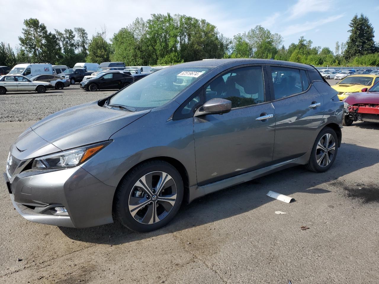 2022 NISSAN LEAF SV VIN:1N4AZ1CV9NC554219