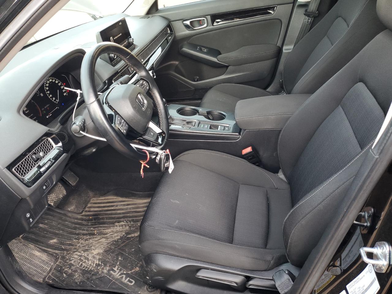 2022 HONDA CIVIC EX VIN:2HGFE2F32NH124798