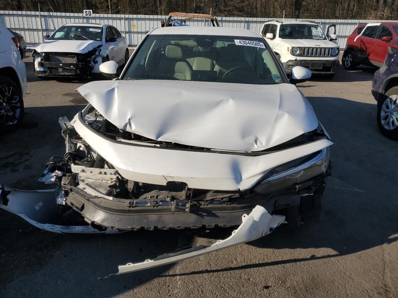 2022 HONDA CIVIC LX VIN:2HGFE2F21NH551848