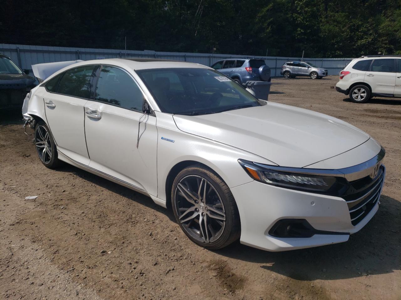 2022 HONDA ACCORD TOURING HYBRID VIN:1HGCV3F91NA019908