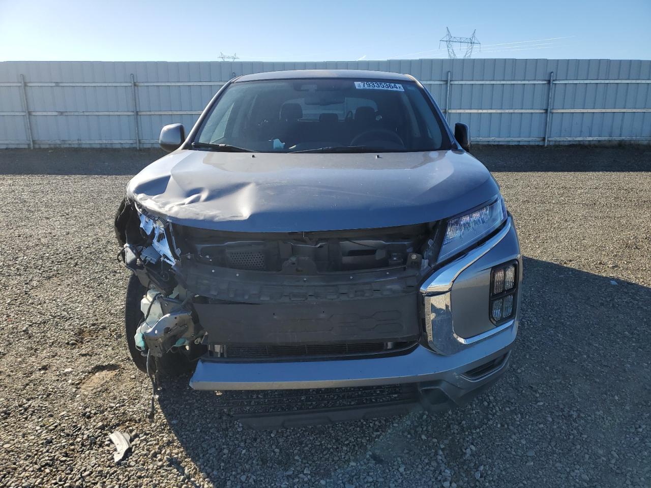 2022 MITSUBISHI OUTLANDER SPORT ES VIN:JA4APUAU2NU004800