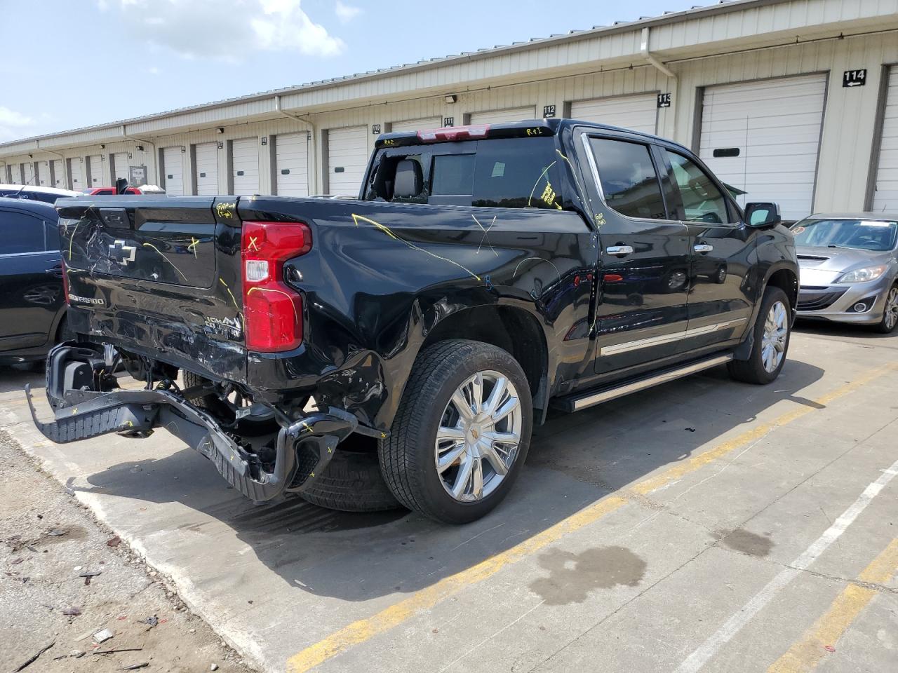 2022 CHEVROLET SILVERADO K1500 HIGH COUNTRY VIN:2GCUDJED1N1510313