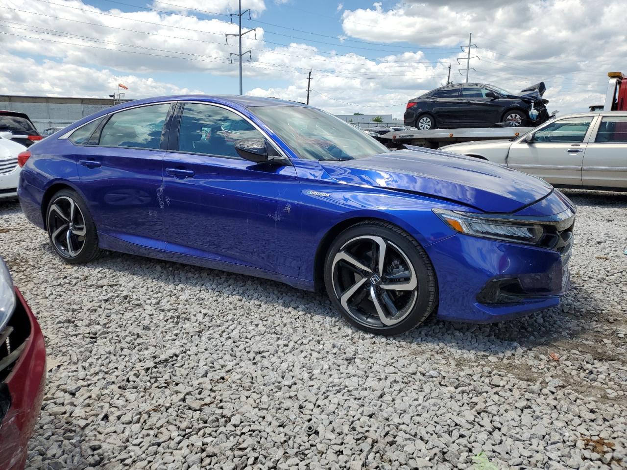 2022 HONDA ACCORD HYBRID SPORT VIN:1HGCV3F26NA019776