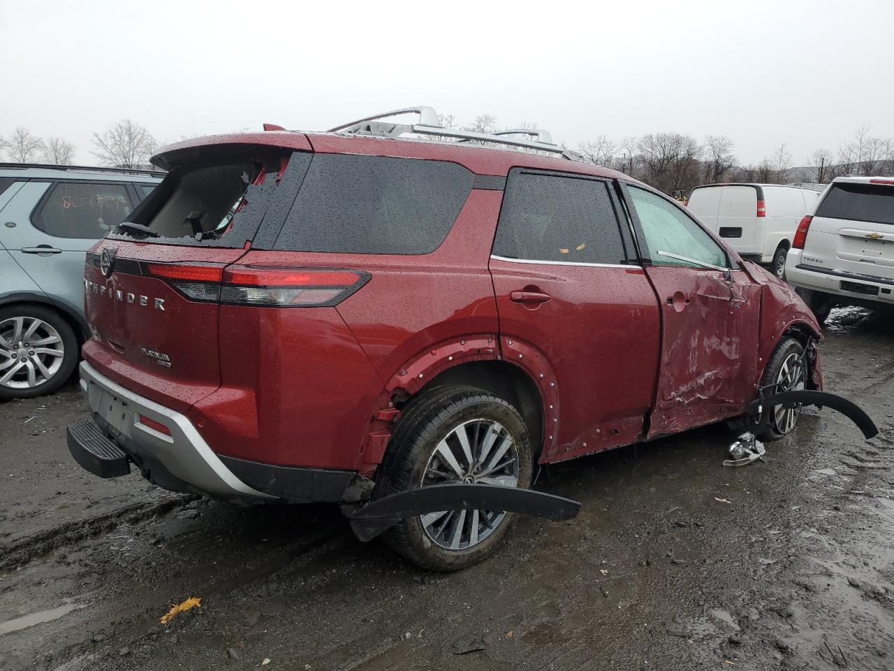 2022 NISSAN PATHFINDER PLATINUM VIN:5N1DR3DJ9NC236191