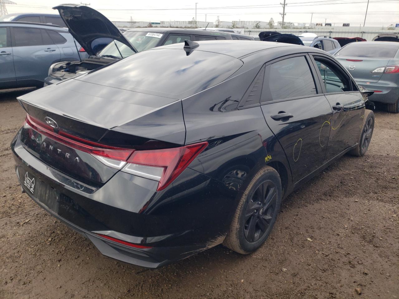 2023 HYUNDAI ELANTRA SEL VIN:5NPLM4AG9PH107193