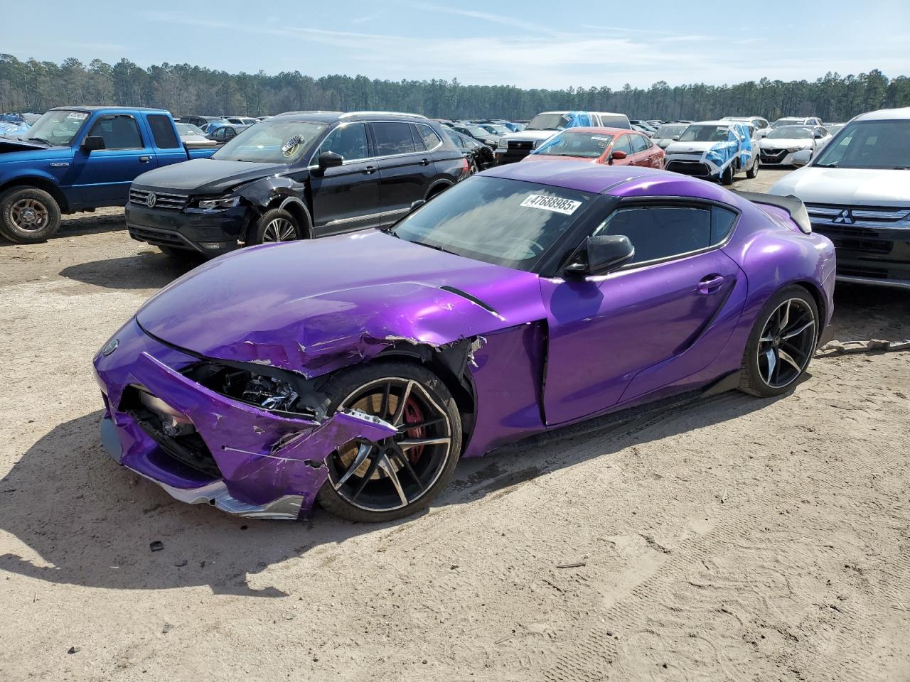 2022 TOYOTA SUPRA BASE VIN:WZ1DB0C02NW050038