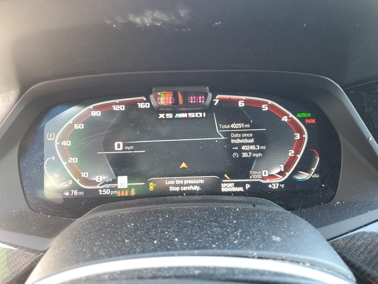 2022 BMW X5 M50I VIN:JM3TB2CA3F0454220