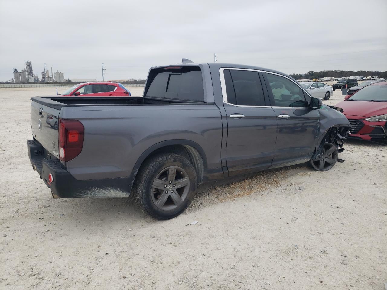 2022 HONDA RIDGELINE RTL VIN:5FPYK3F73NB020620