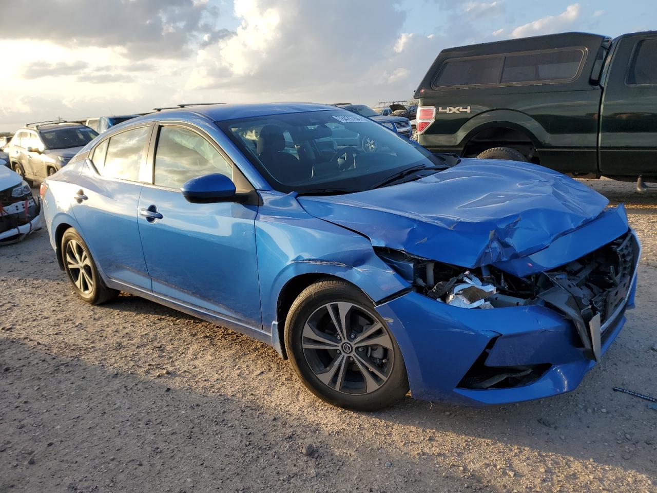 2022 NISSAN SENTRA SV VIN:3N1AB8CVXNY285455