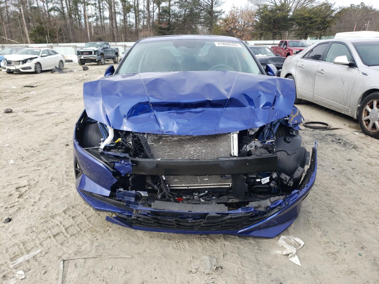 2022 HYUNDAI ELANTRA SEL VIN:5NPLM4AG2NH080707