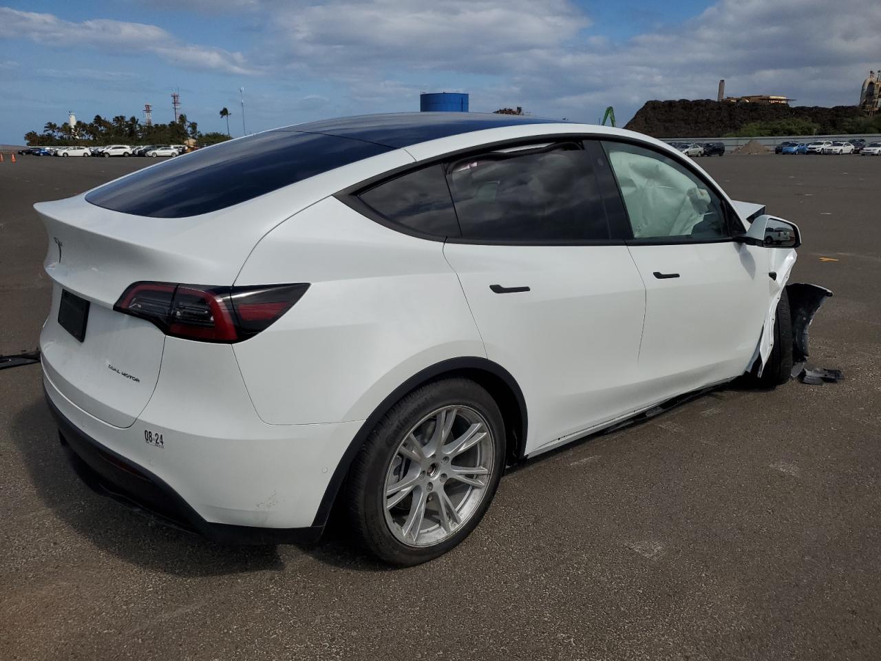 2022 TESLA MODEL Y  VIN:7SAYGDEE8NF510134