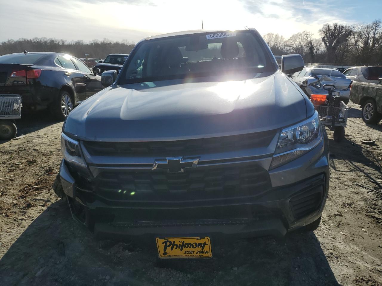 2022 CHEVROLET COLORADO  VIN:1GCGTBEN6N1192922