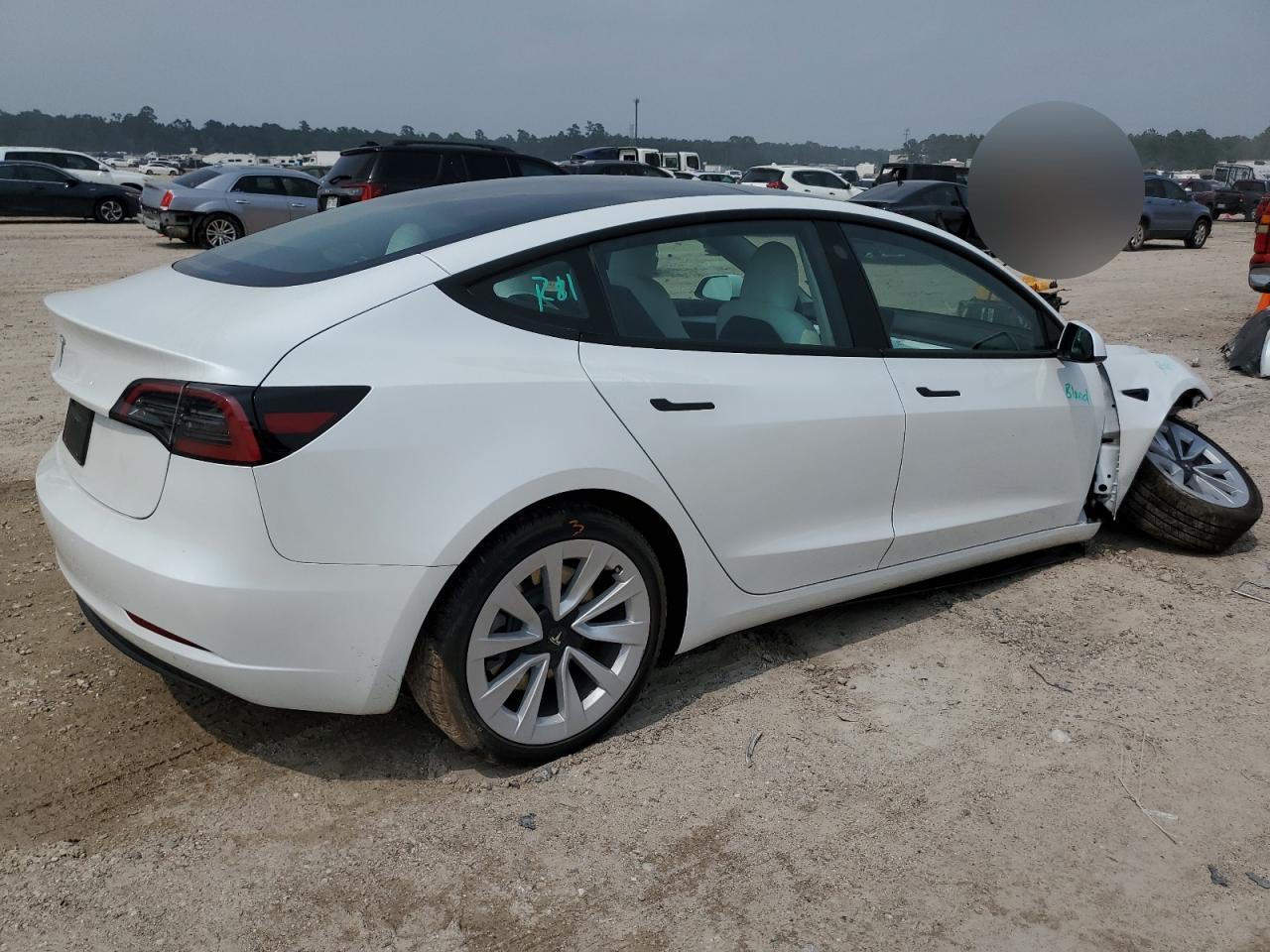 2023 TESLA MODEL 3  VIN:5YJ3E1EA8PF621357