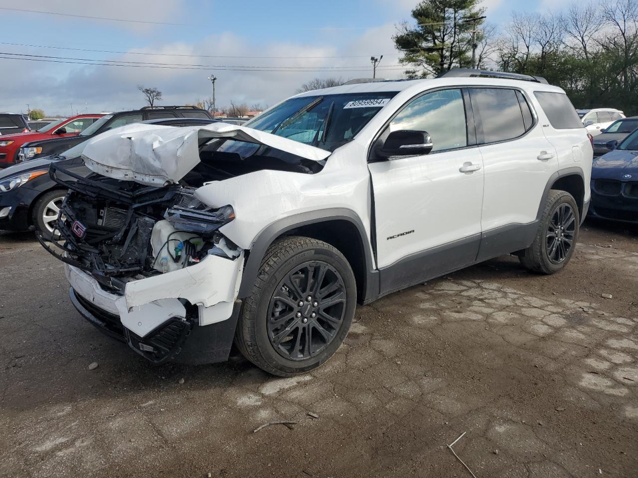 2022 GMC ACADIA SLT VIN:1GKKNULS7NZ151522