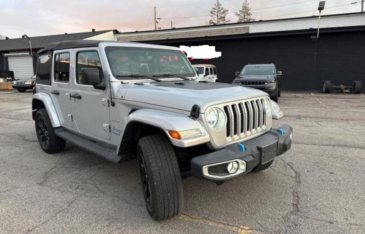 2022 JEEP WRANGLER UNLIMITED SAHARA 4XE VIN:1C4JJXP60NW172988