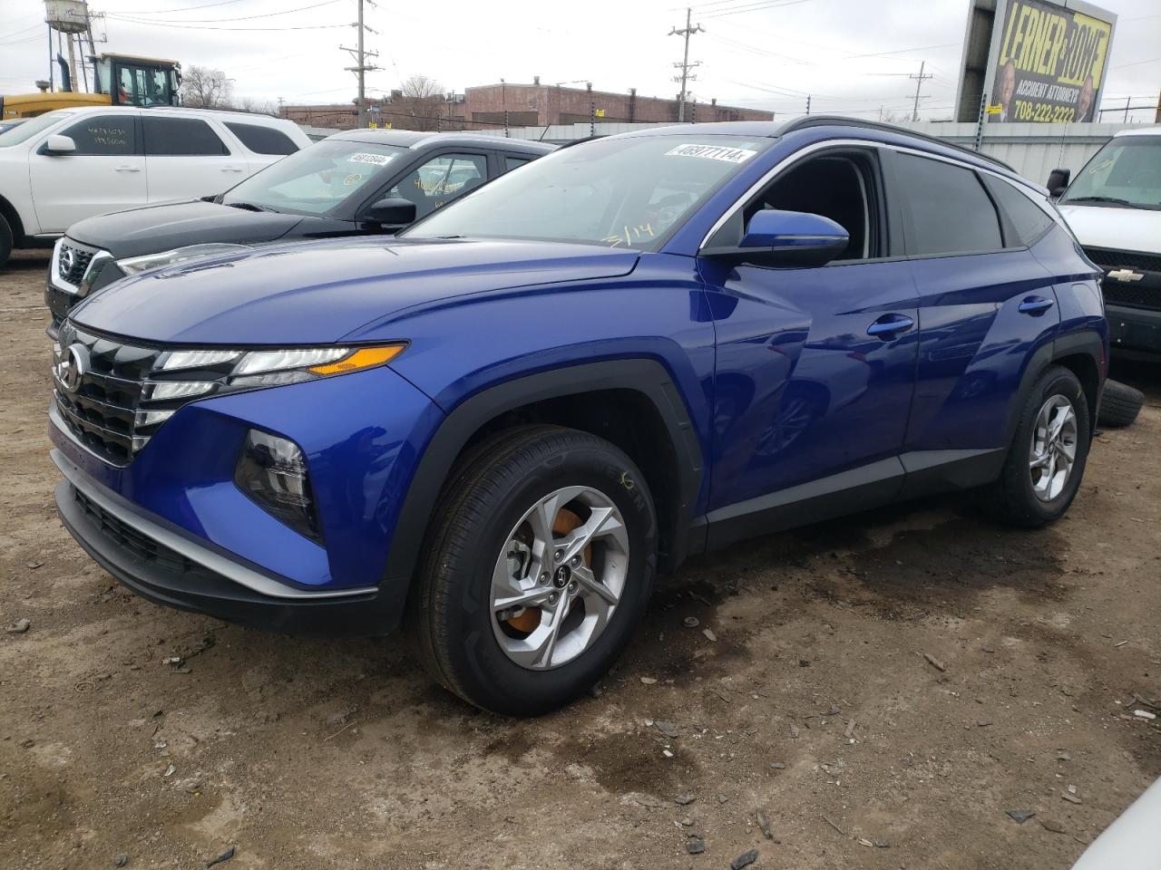 2022 HYUNDAI TUCSON SEL VIN:5NMJBCAE7NH110013