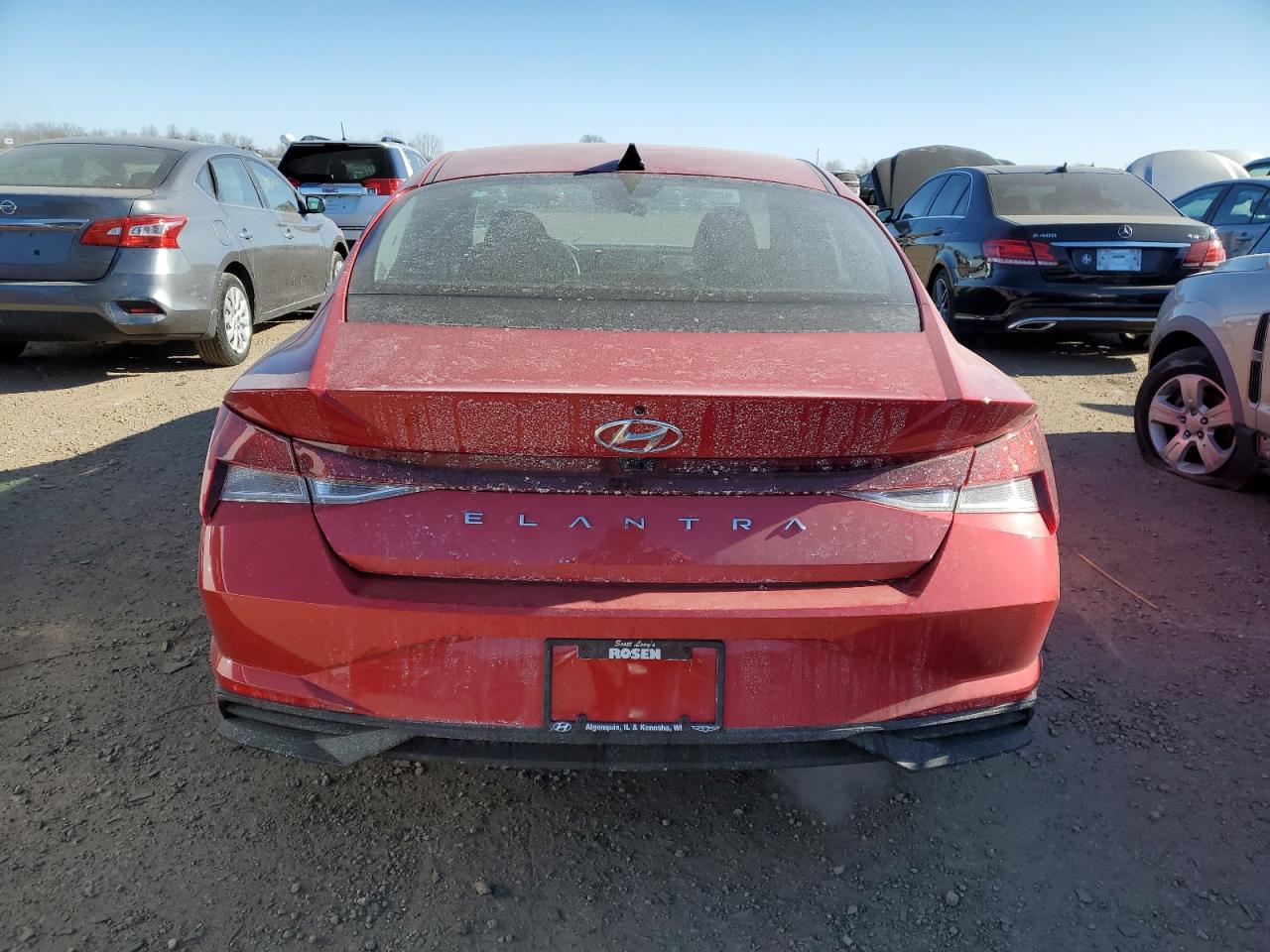 2023 HYUNDAI ELANTRA SEL VIN:1ZVBP8AM1B5128934