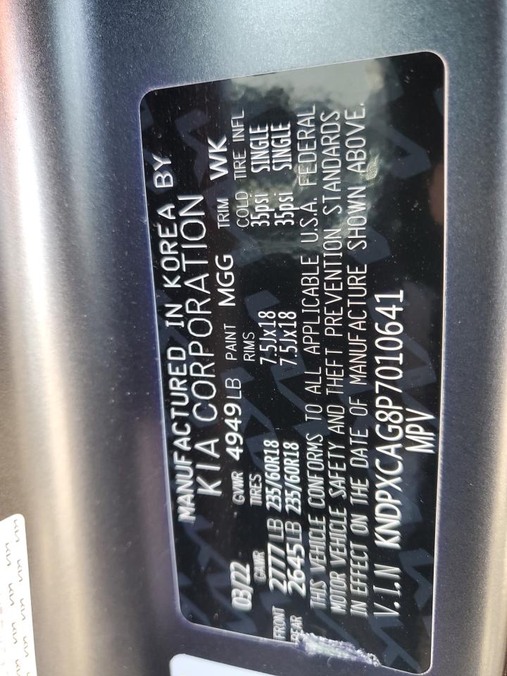 2023 KIA SPORTAGE SX PRESTIGE VIN:KNDPXCAG8P7010641