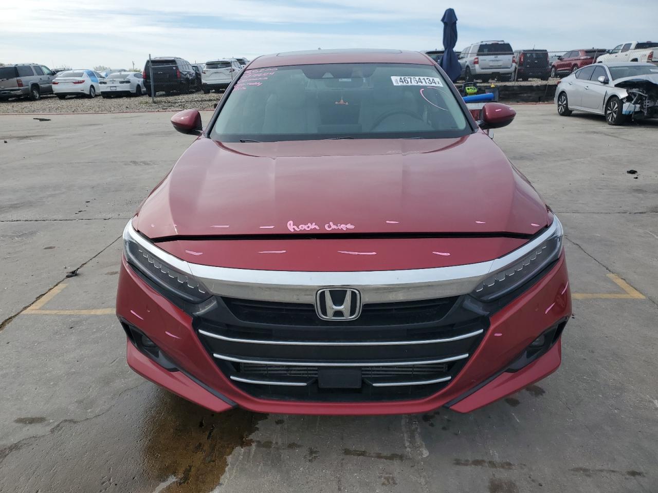 2022 HONDA ACCORD EXL VIN:1HGCV1F54NA041354