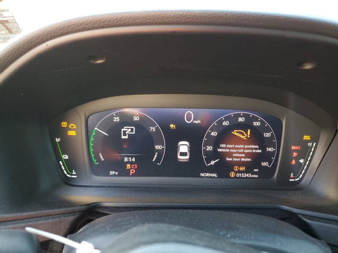 2023 HONDA ACCORD HYBRID SPORT VIN:1HGCY2F55PA049835