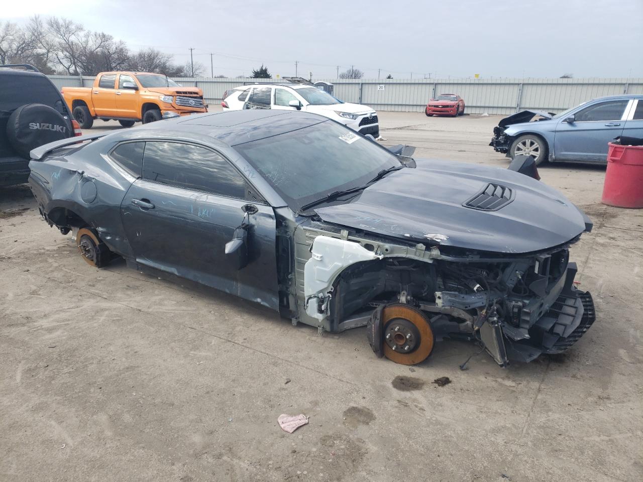 2022 CHEVROLET CAMARO SS VIN:1G1FH1R76N0104341