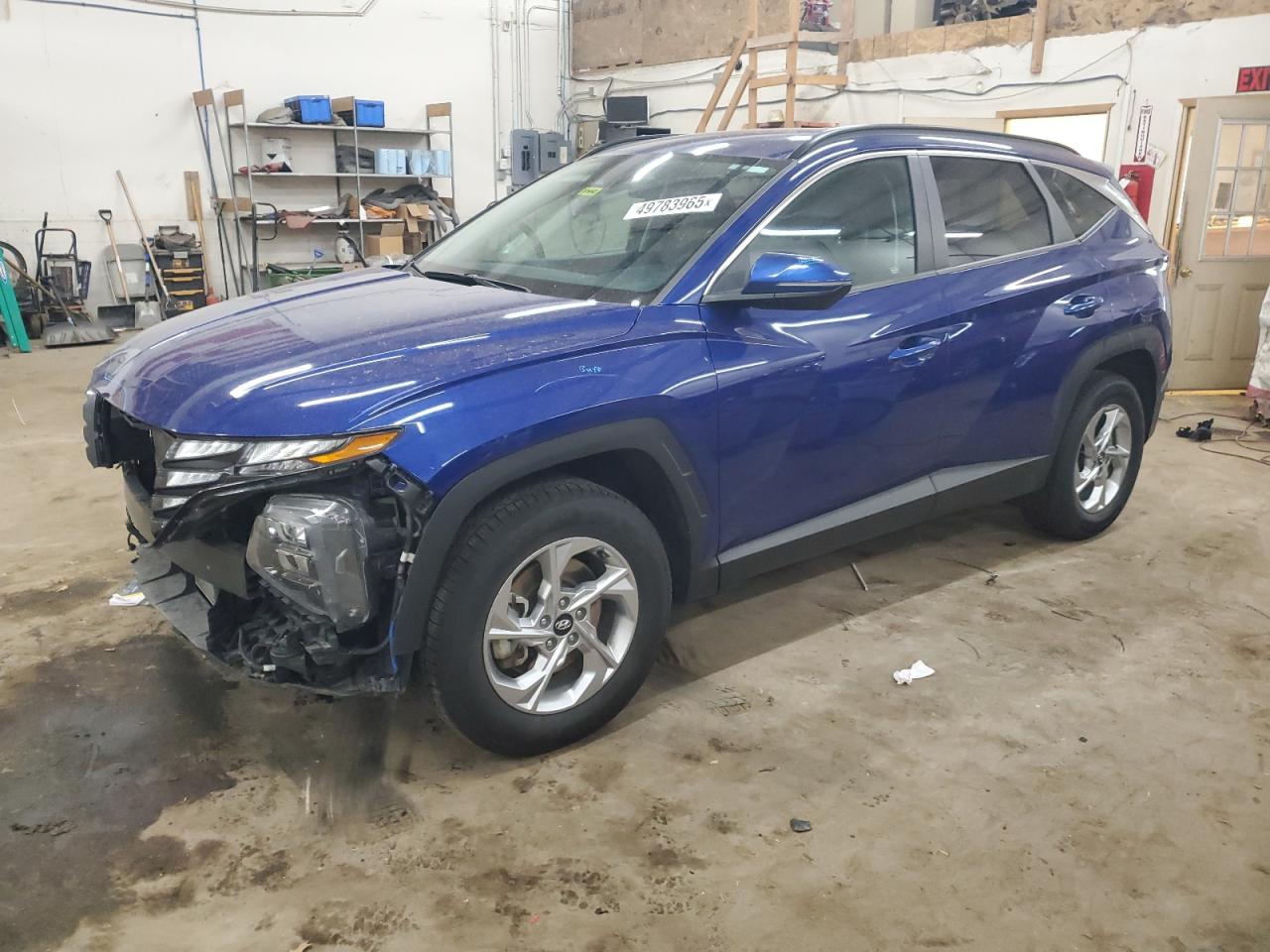 2022 HYUNDAI TUCSON SEL VIN:5NMJBCAE9NH018370