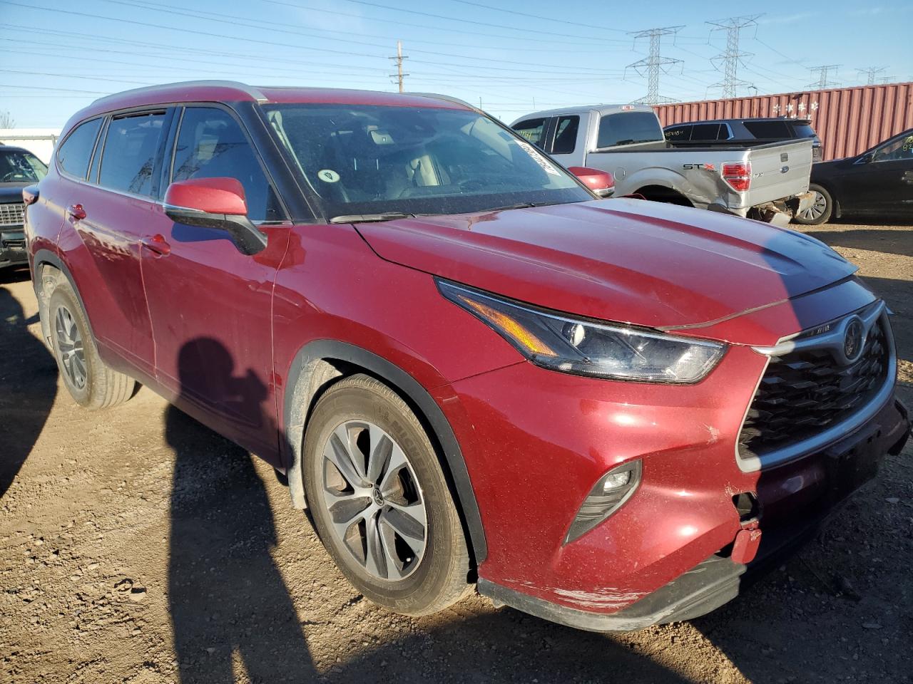 2022 TOYOTA HIGHLANDER XLE VIN:5TDGZRBH9NS193328