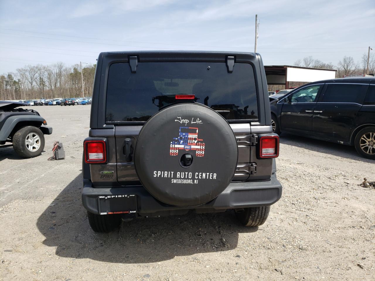 2022 JEEP WRANGLER UNLIMITED SPORT VIN:1C4HJXDM8NW276565