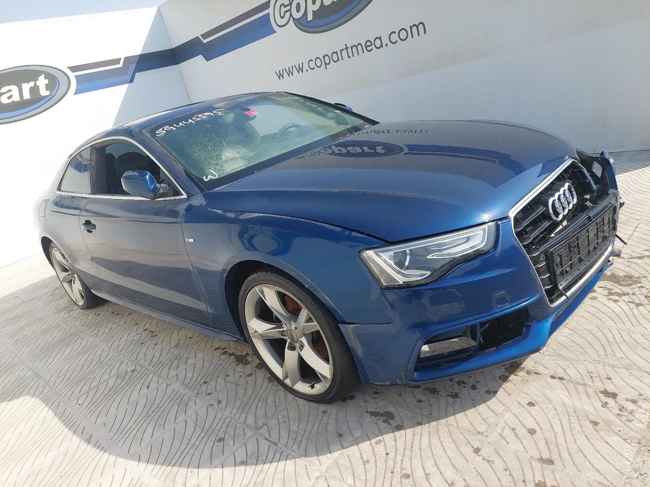 2014 AUDI A5 VIN:WAUACBFR9EA******
