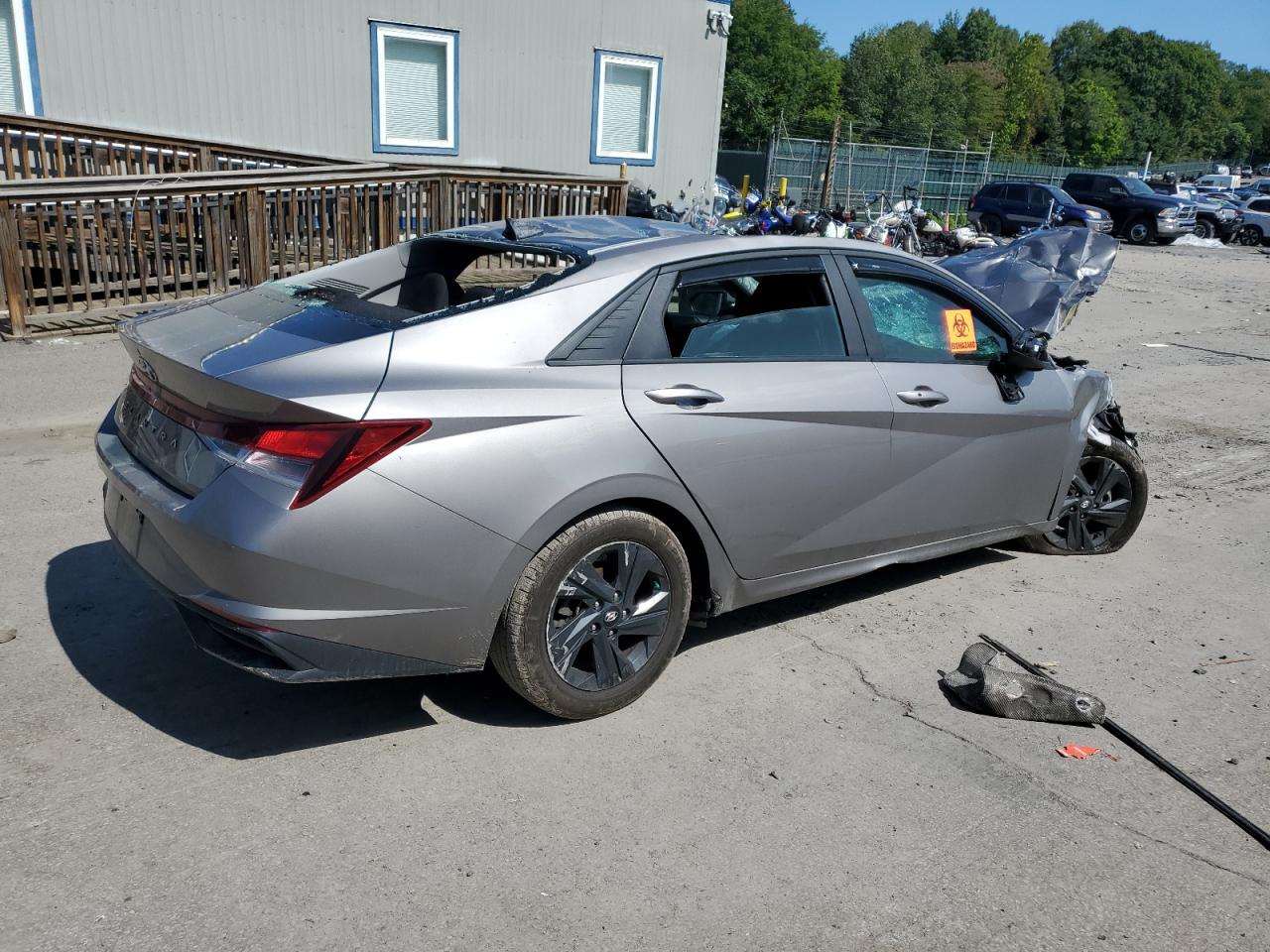 2022 HYUNDAI ELANTRA SEL VIN:KMHLS4AG0NU370337
