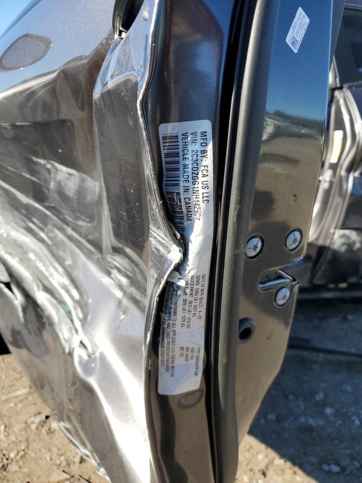 2022 DODGE CHALLENGER SXT VIN:2C3CDZGG1NH142907