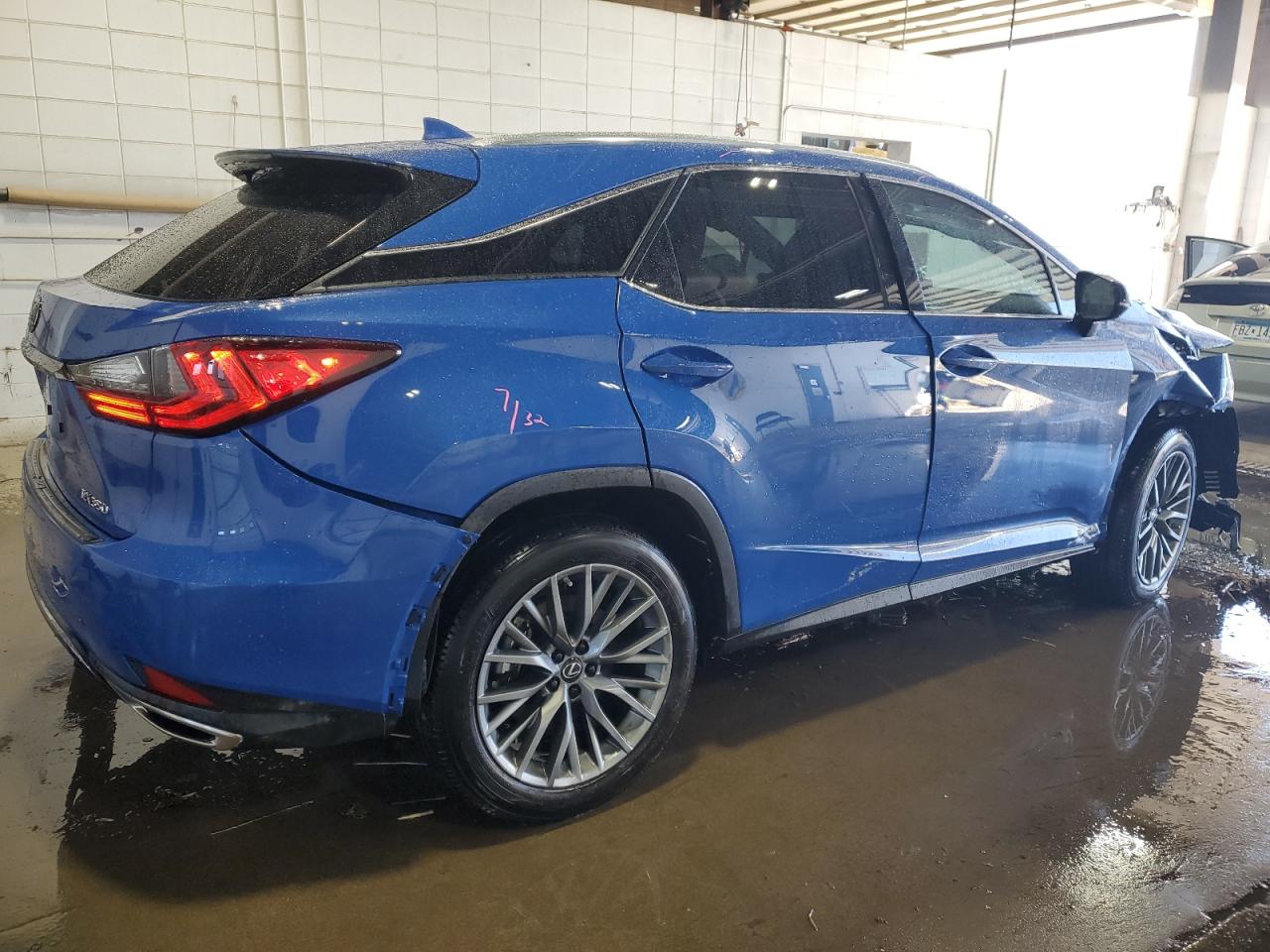 2022 LEXUS RX 350 F-SPORT VIN:2T2SZMDA5NC359183