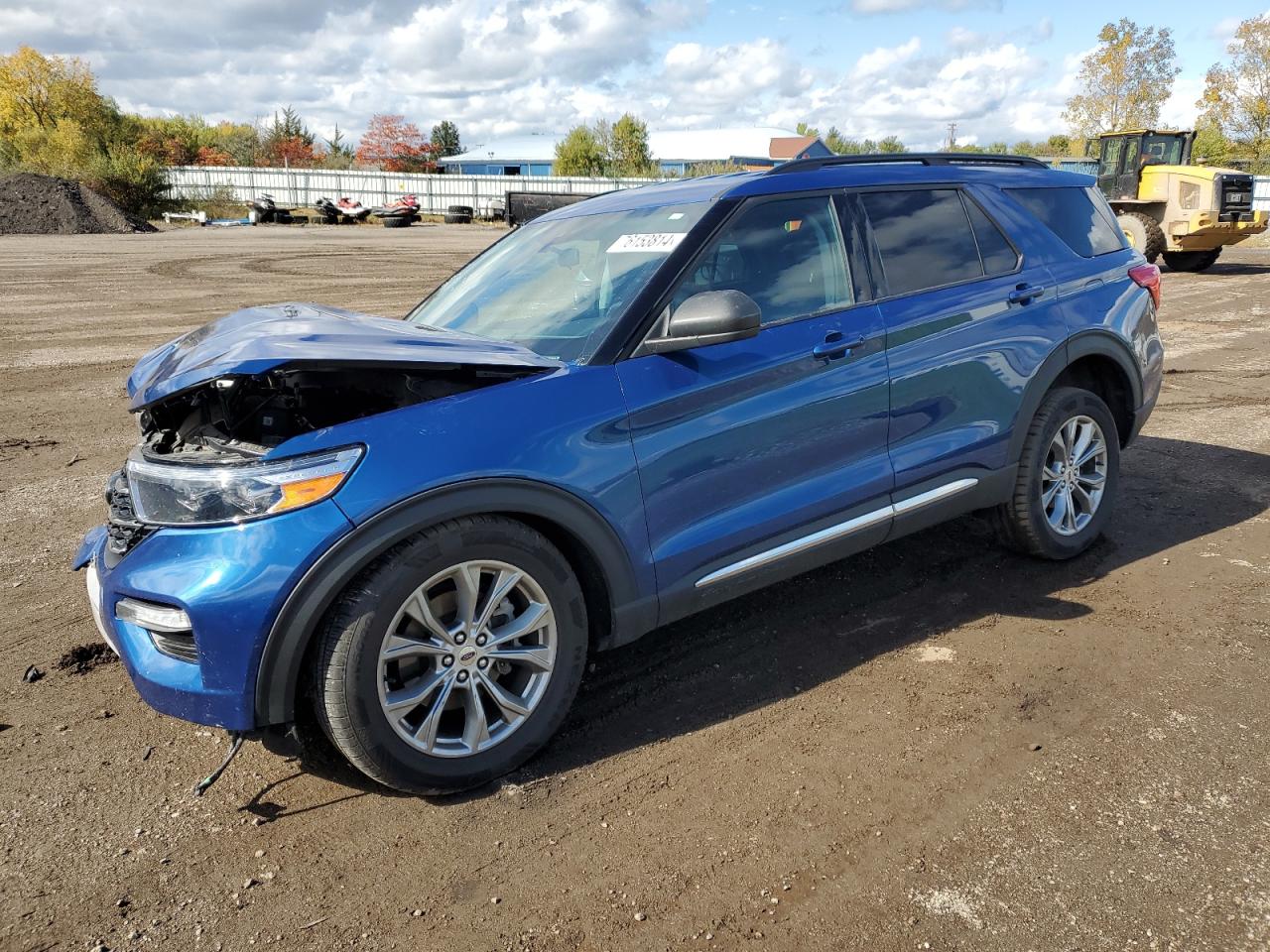 2022 FORD EXPLORER XLT VIN:1FMSK8DH2NGA34016