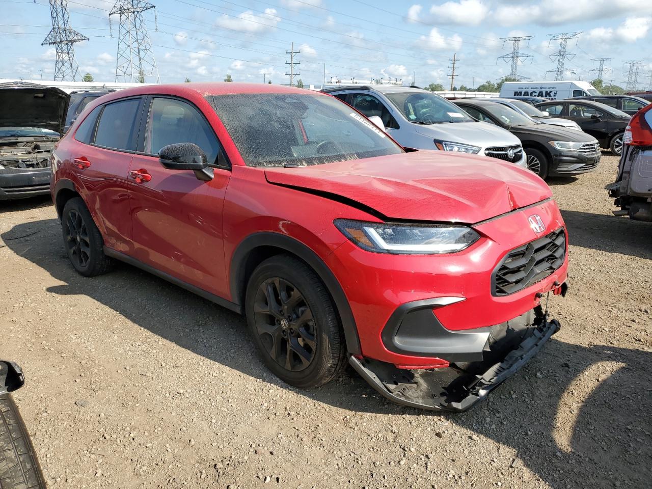 2023 HONDA HR-V SPORT VIN:3CZRZ2H5XPM715491