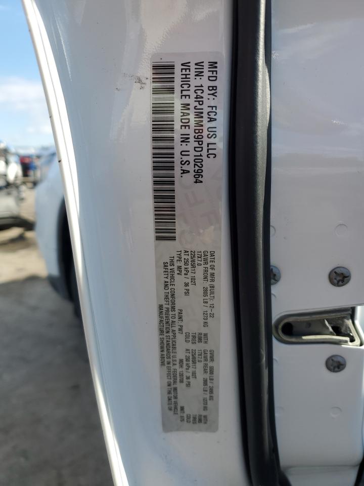 2023 JEEP CHEROKEE ALTITUDE LUX VIN:1C4PJMMB9PD102964