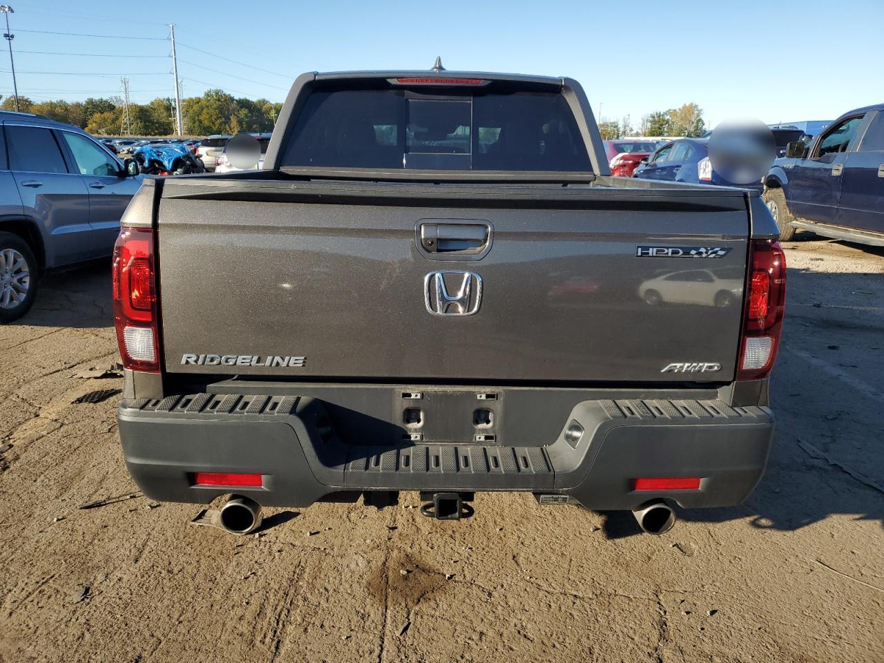 2023 HONDA RIDGELINE RTL VIN:5FPYK3F51PB022206