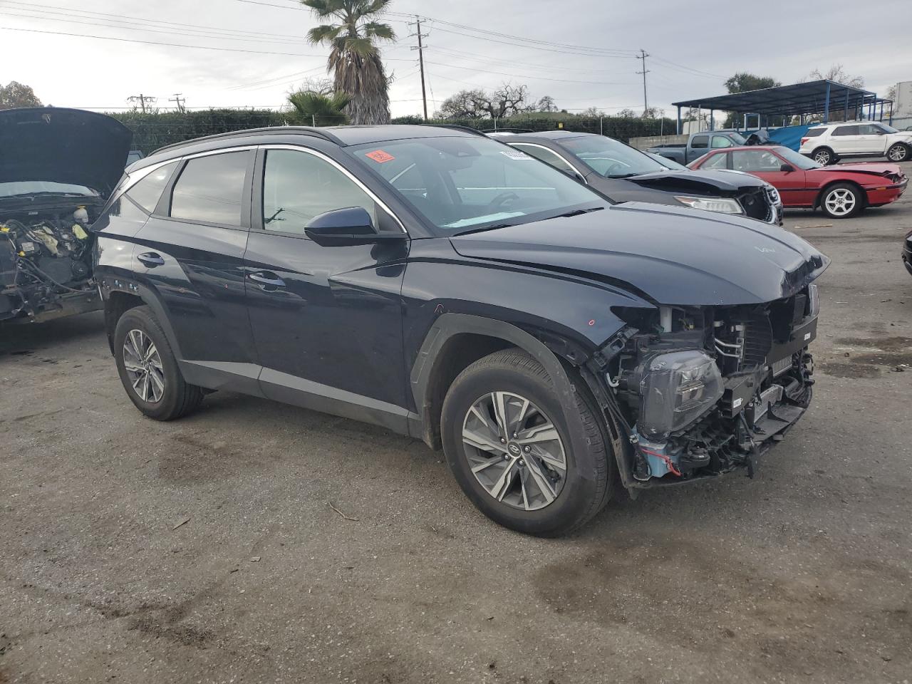 2024 HYUNDAI TUCSON BLUE VIN:KM8JBCD18RU145047